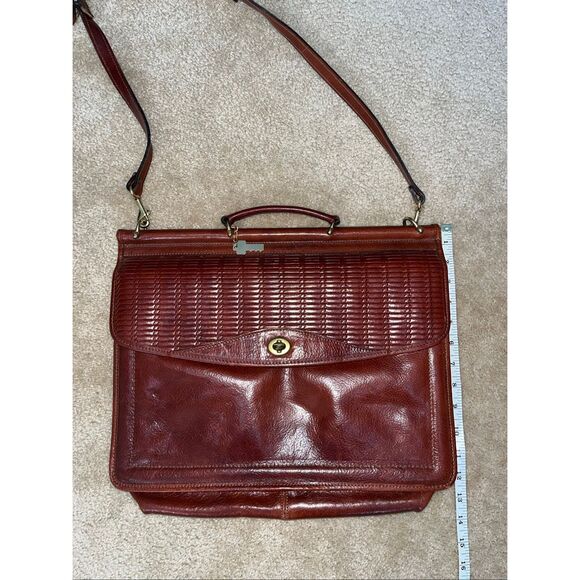 Jack Georges leather briefcase - Picture 9 of 9